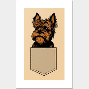 Here is my yorkie Posters and Art